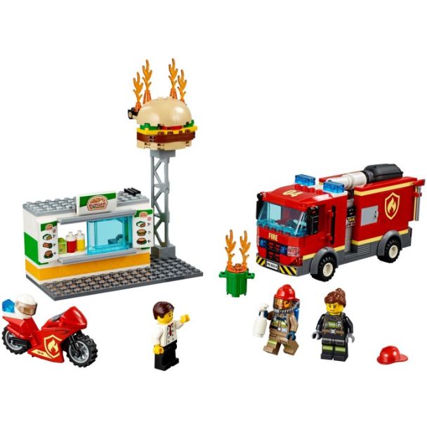 Burger Bar Fire Rescue