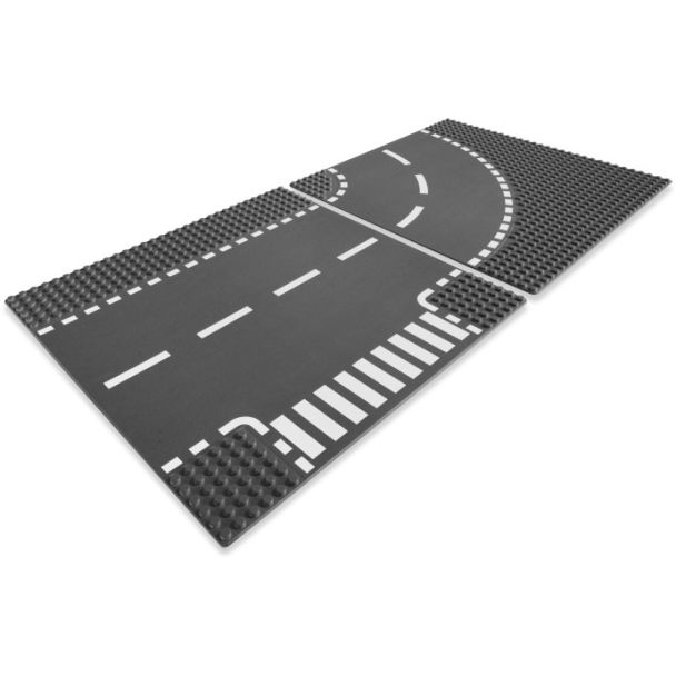T-Junction & Curved Road Plates