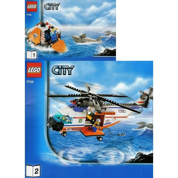 Coast Guard Helicopter & Life Raft