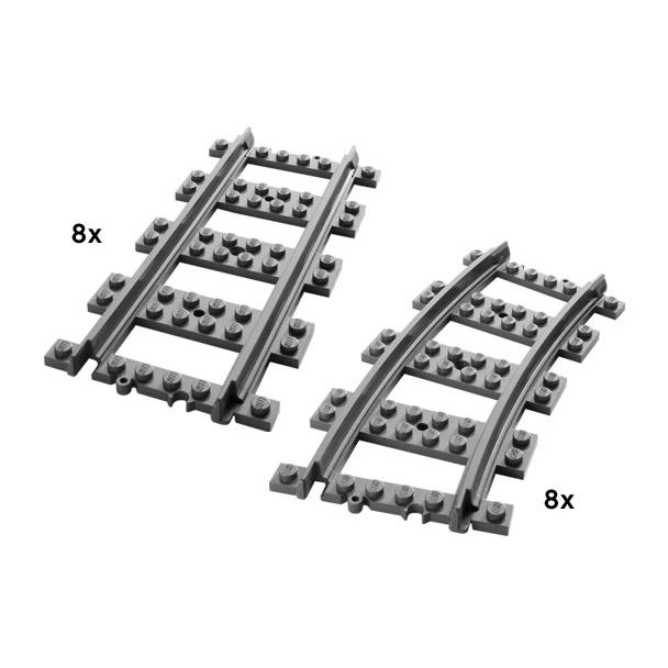Straight and Curved Rails